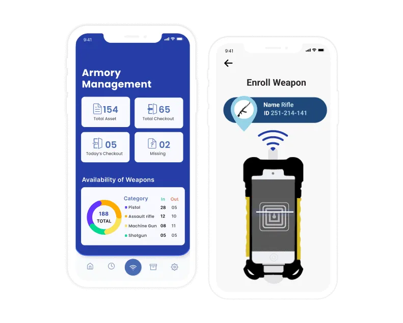 RFID Armory Management and Inventory System Mobile App - Cenango - Cenango RFID Armory Management and Inventory System Mobile App