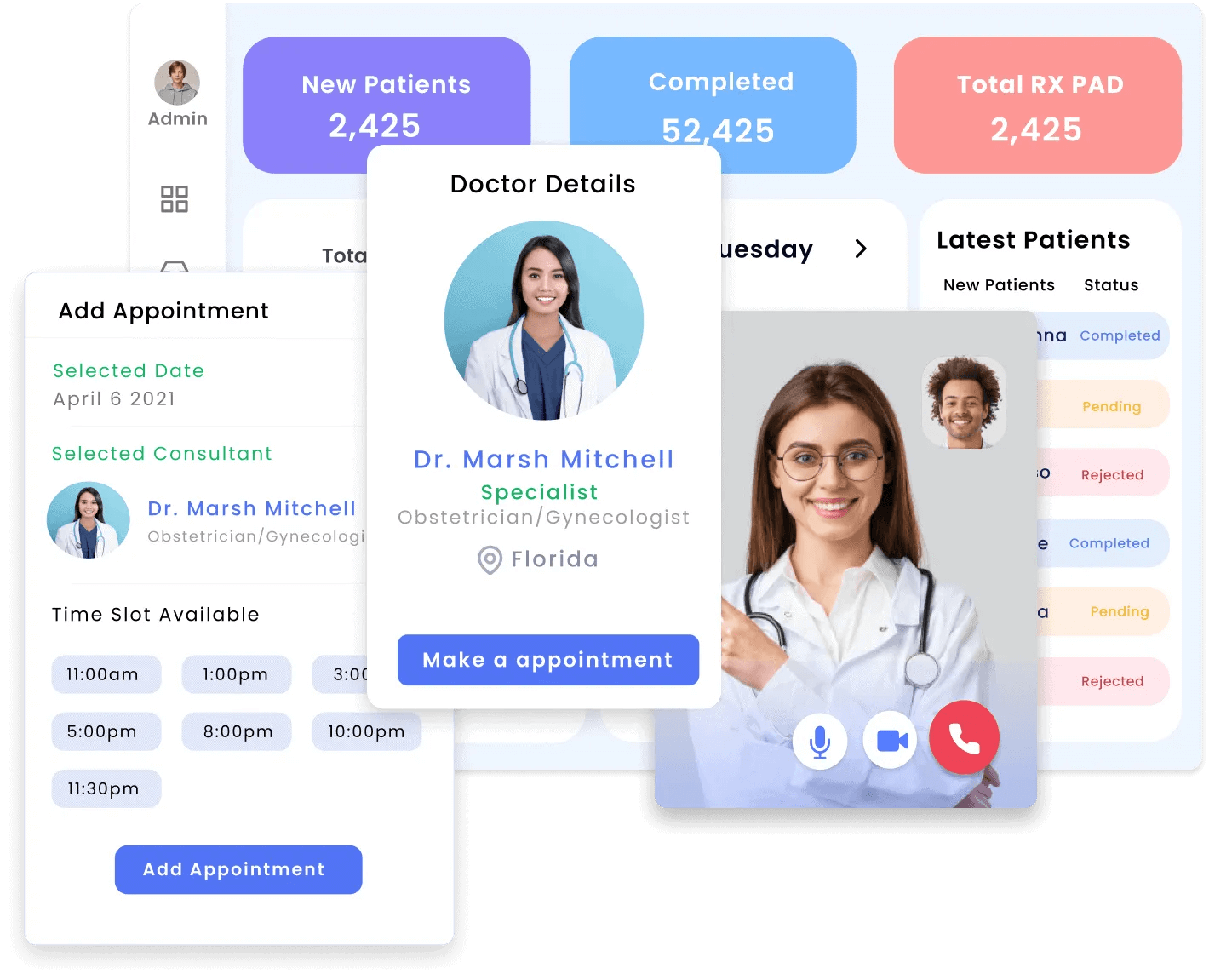 Telemdicine Mobile Apps That Connect Doctors and Patients - Miami Florida