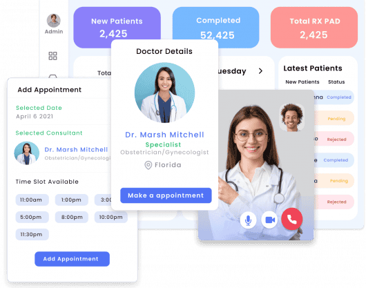 Telemdicine Mobile Apps That Connect Doctors and Patients - Miami Florida
