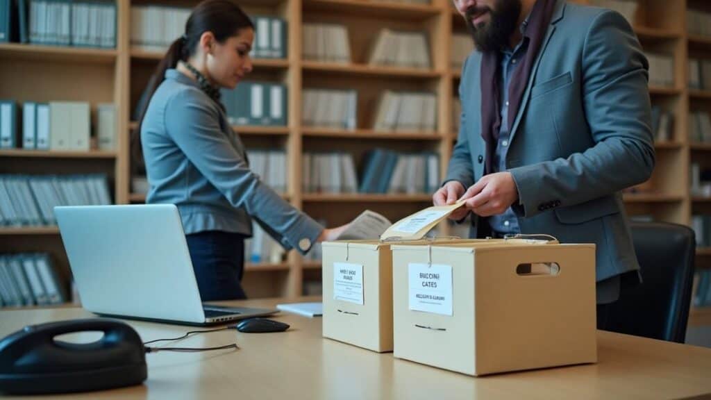 RFID file tracking system for law firm staff