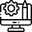 Workflow icon representing streamlined processes with custom software development services
