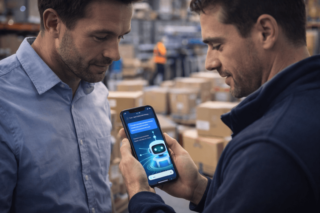 AI-powered order and request management system