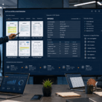 AI PDF Extraction dashboard converting scanned documents into structured data
